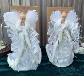 Vintage Avon Traditional Angel Tree Topper NIB 2012.
