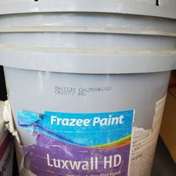 Paint Unopened 5gal Container Sherman Williams Co. White Flat Wall Paint