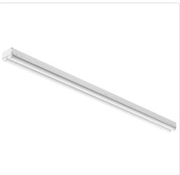 Contractor Select 4 ft. 64-Watt Equivalent Integrated LED White Multi-Volt Strip Light Fixture 4500 Lumens 4000K