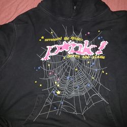 (L) spider hoodie