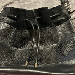 Like New PROENZA SCHOULER  Leather Shoulder / Crossbody Bag , Pull Chord Closure/ 