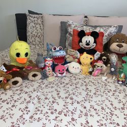 Lot Of Stuffed Animals 