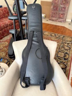 Fancy leather gig bag Les Paul Strat