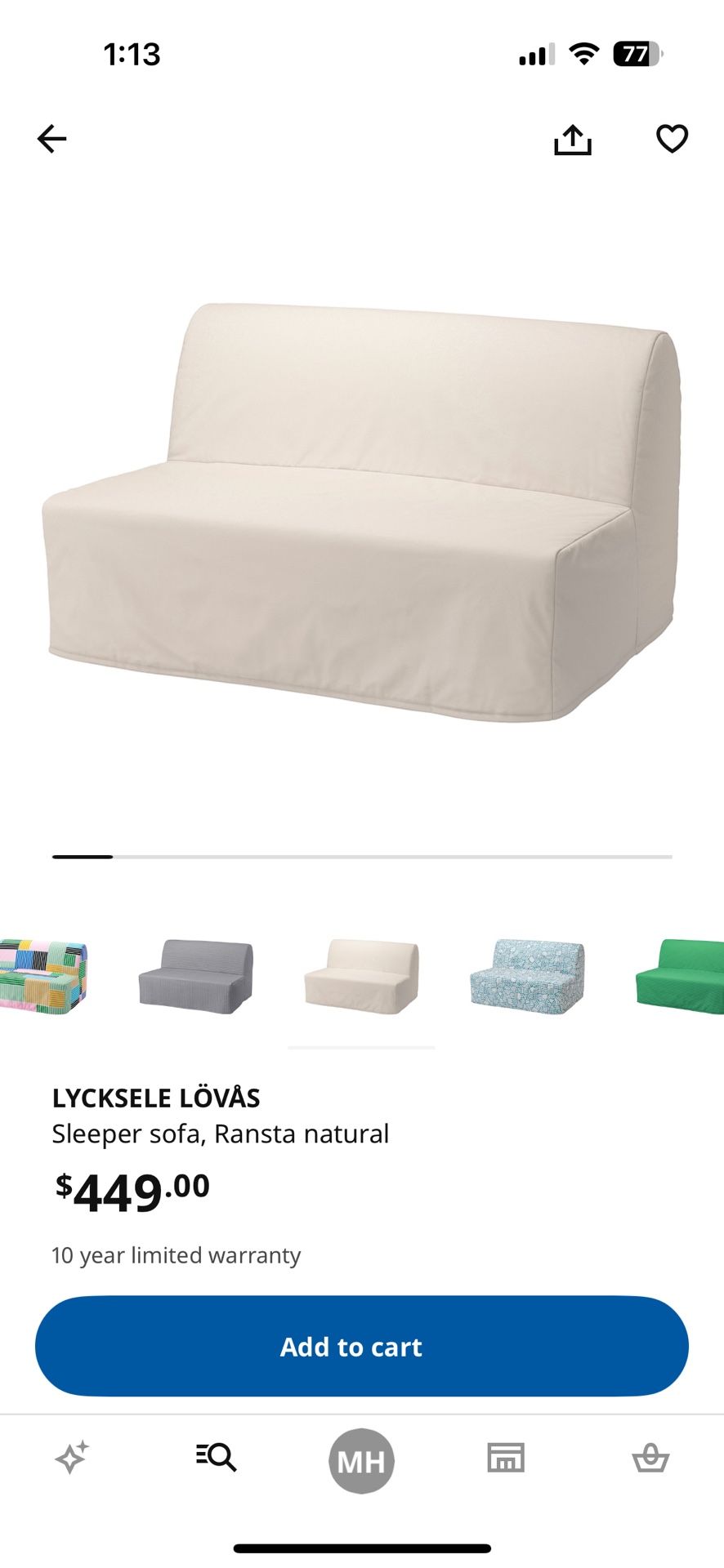 IKEA Futon