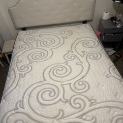 Mattress frame and headboard (practically New) 