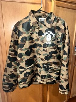 BAPE Camo Windbreaker light jacket