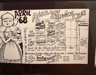 1968 Calendar