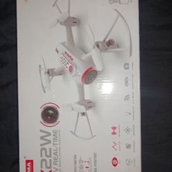 Quad-Copter Syma X22SW 2.4G 4-Channel with Gyro + Camera (Black) 