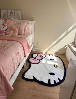 Hello Kitty Shaped Area Rug