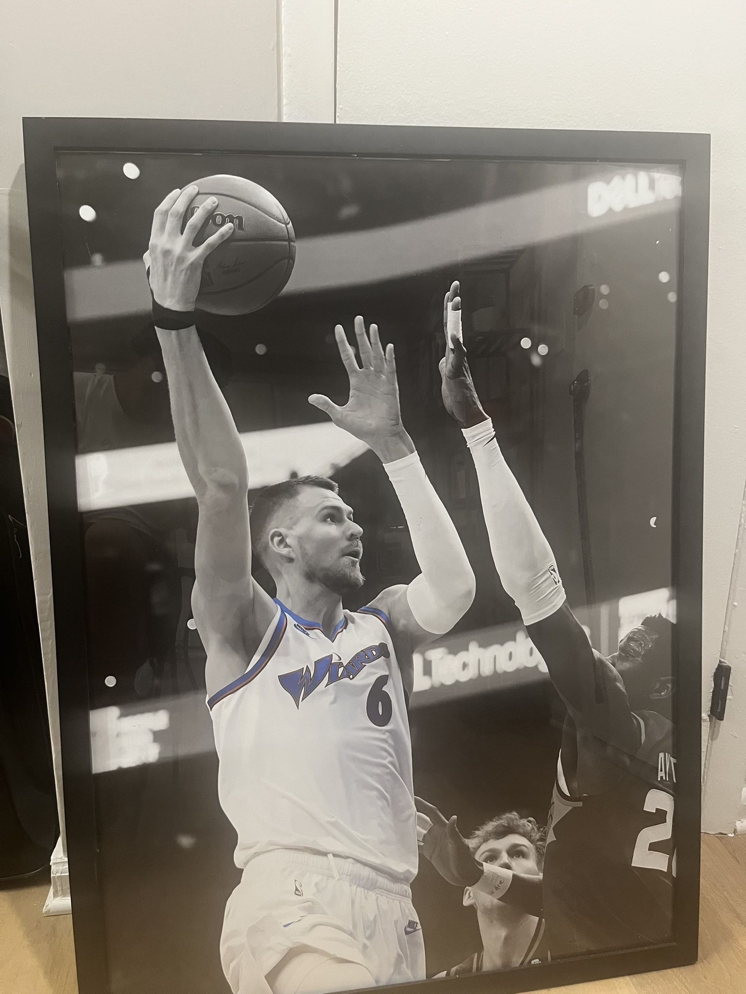 Kristaps Porzingis Washington Wizards Framed Photo 32x42