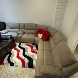 Gorgeous Brown Alejandra Sectional Sofa!$1599!*SAME DAY DELIVERY*NO CREDIT NEEDED*EASY FINANCING*HUGE SALE*