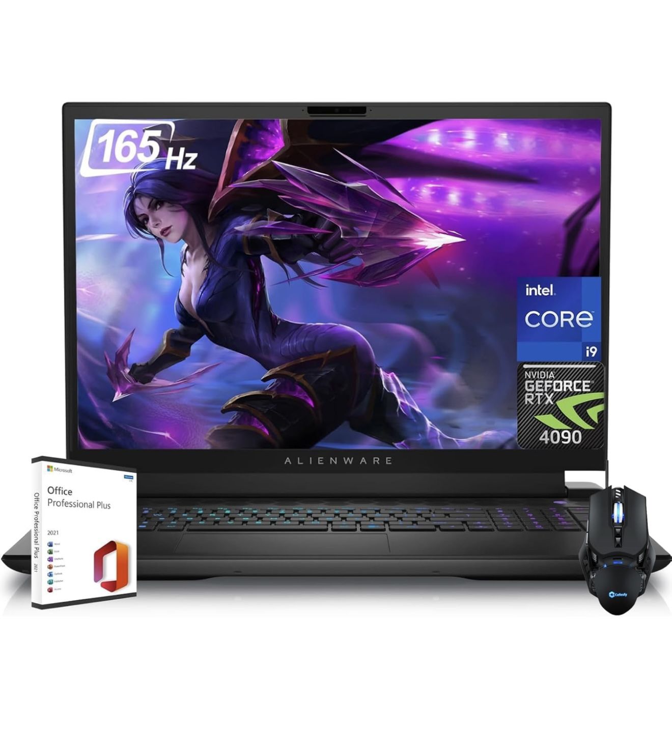 Alienware M18 R2 gaming Laptop 18” QHD+ 165Hz i9 14900HX RTX 4090, 32GB RAM, 2TB SSD RAID 0