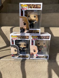 Funko Pop Rocks Band ‘SLAYER’ Complete Set of 3