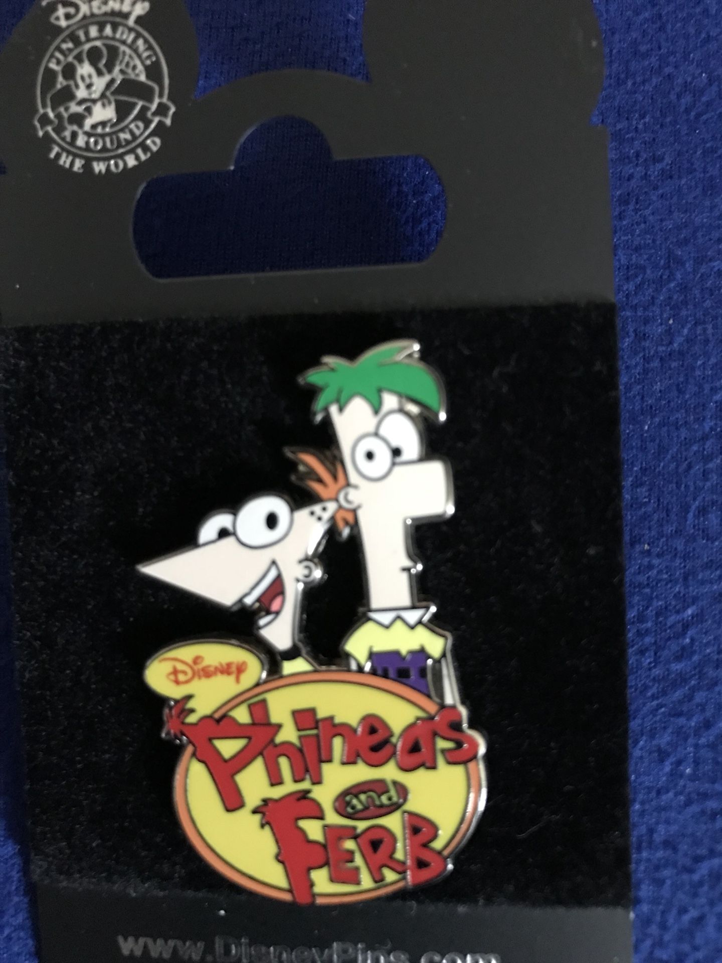 Phineas and Ferb Disney pin