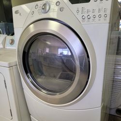 Whirlpool Electric Dryer Working Perfectly Fine Very Clean Super Capacity I Can Deliver To You 90 Days Warranty 
