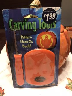 Halloween pumpkin carving tools