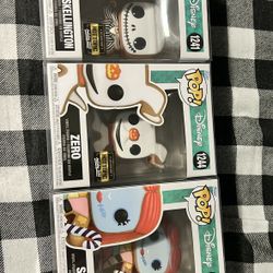 3 Set Disney’s Nightmare Before Christmas Funko Pop 