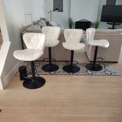 $75/ Set - Counter Height - 4 Set Bar Stools for Sale