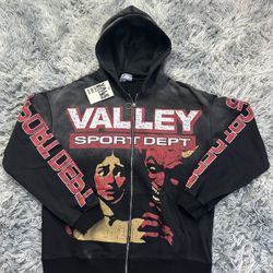 Valley Dept | Zip Up Devils Advocate Hoodie