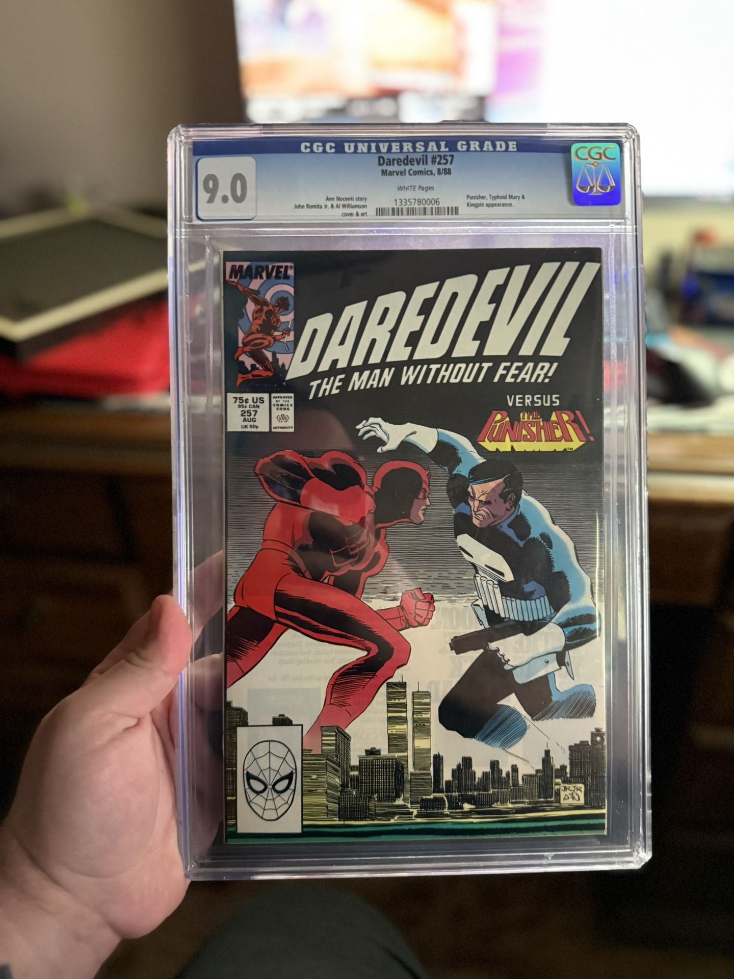 Dardevil Vs Punisher CGC 9.0 