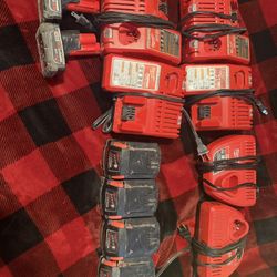 Milwaukee Batteries/ Chargers
