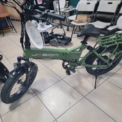 Jasion Foldable Electric Bike 30mph
