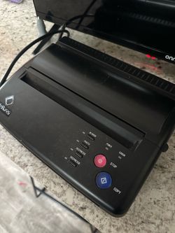 Tattoo stencil machine