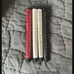 🔥 Scotty Cameron Medium Matador Grips – Lot of 4 (White, Red, Black) 🔥