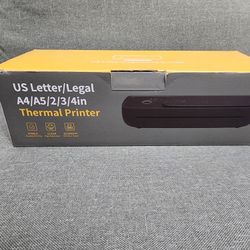 Thermal Printer US Letter/Legal A4/A5/2/3/4in