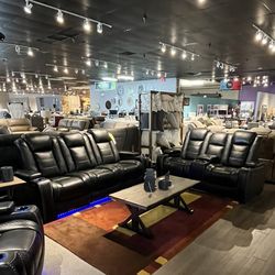 Power Reclining Sofa And Loveseat 