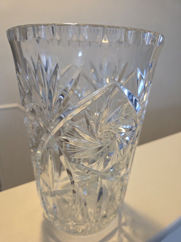 Lead Crystal Vase