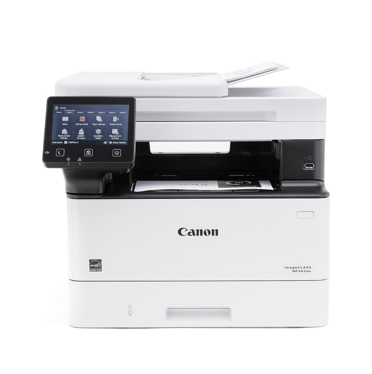 Canon imageCLASS MF462dw - Monochrome, Duplex Wireless Laser Printer, All-in-One with Scanner, Copier, Fax, Home or Office, Auto Document Feeder, Mobi