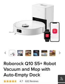 Roborock Vacuum and Mop Q10 S5+ New In Box