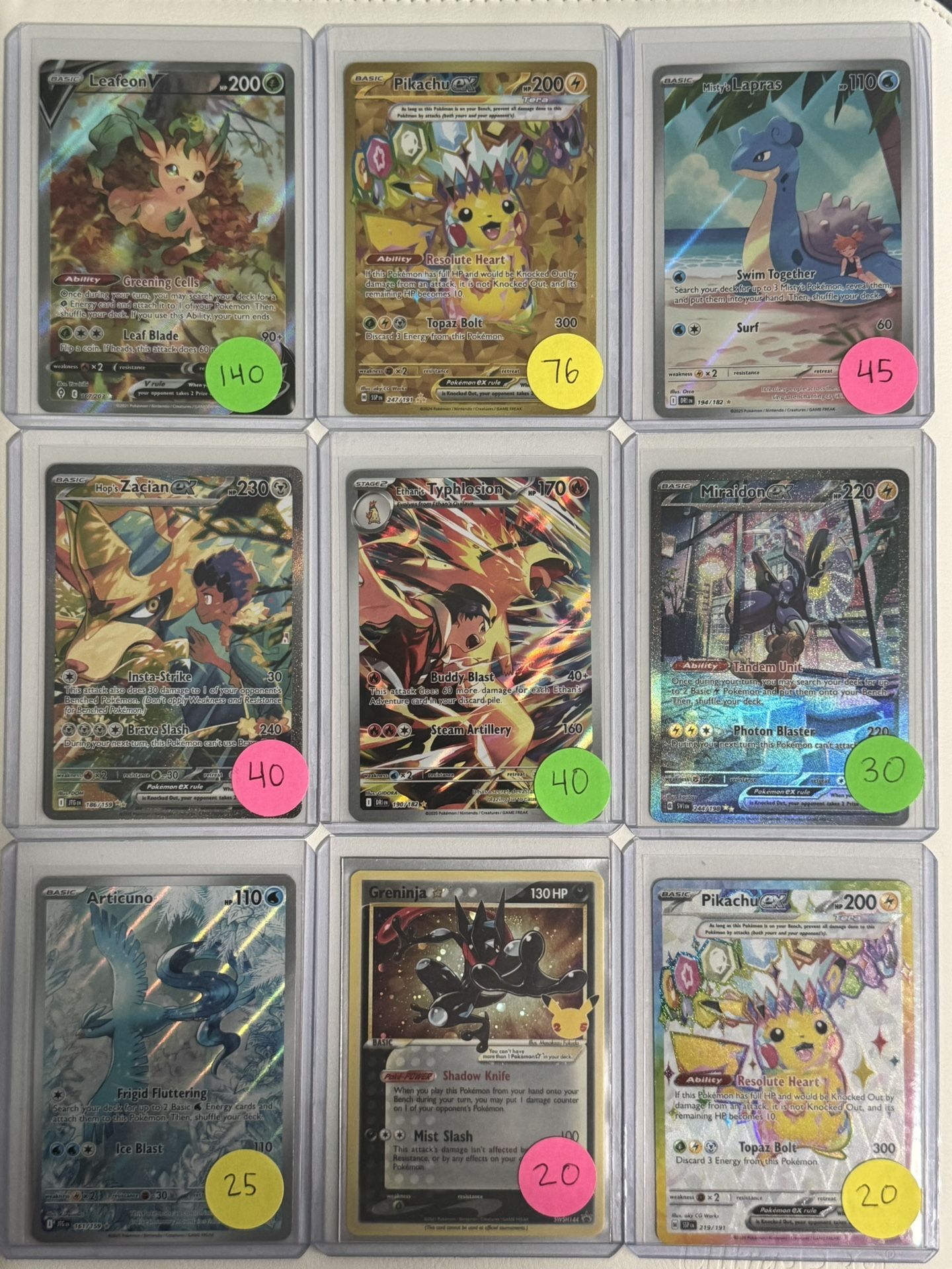 Pokemon Cards For Sale