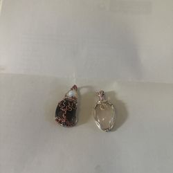 2 Rock Pendants 