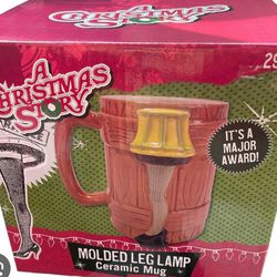 🎄✨Christmas Sale/ A Christmas Story Molded Leg Lamp Ceramic Mug✨🎄 
