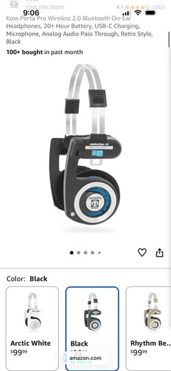 New Koss Bluetooth headphones $99