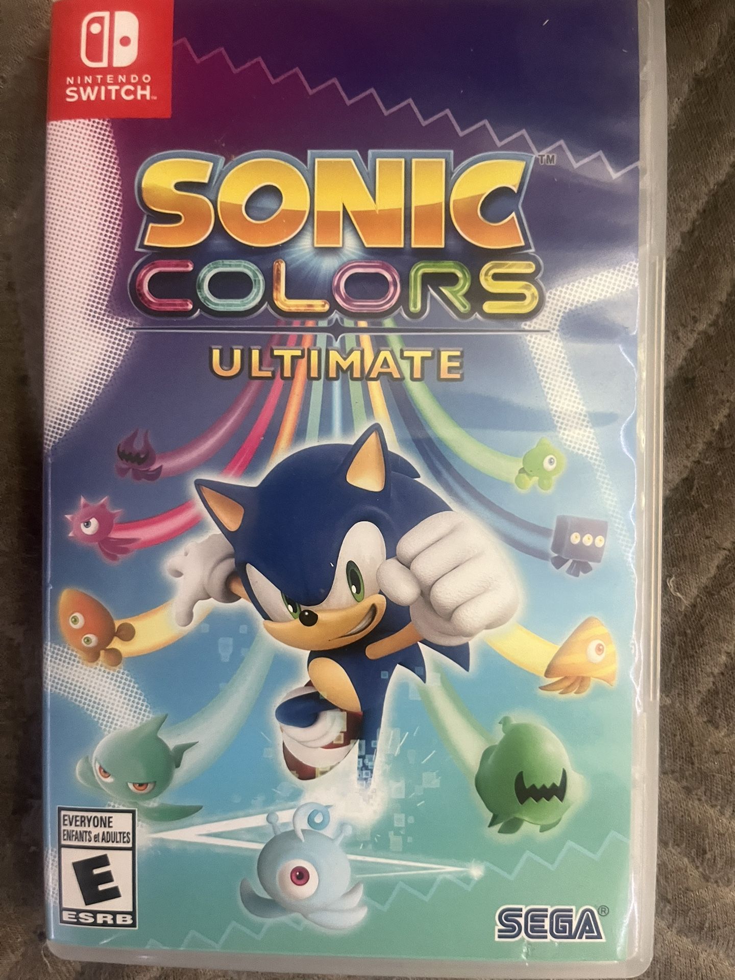 Sonic Colors Game For Nintendo Switch