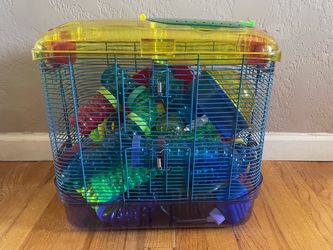 Dwarf hamster cage