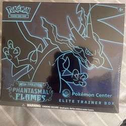 1 Pokemon Center Phantasmal Flames Etb