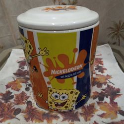 Cookie Jar-Sponge Bob-Open Box 