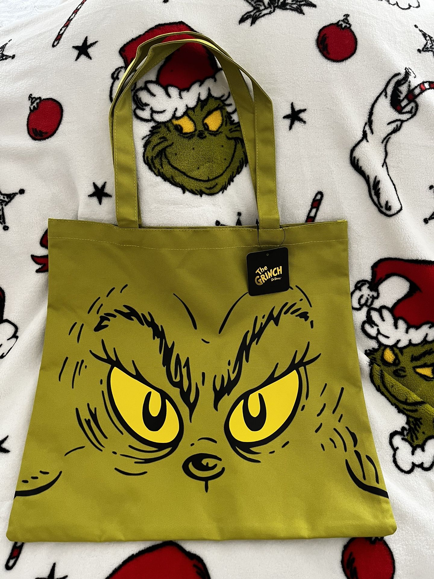 Grinch Tote Bag