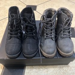 Size 11c Girls Boots $15 Each Or Both $25 