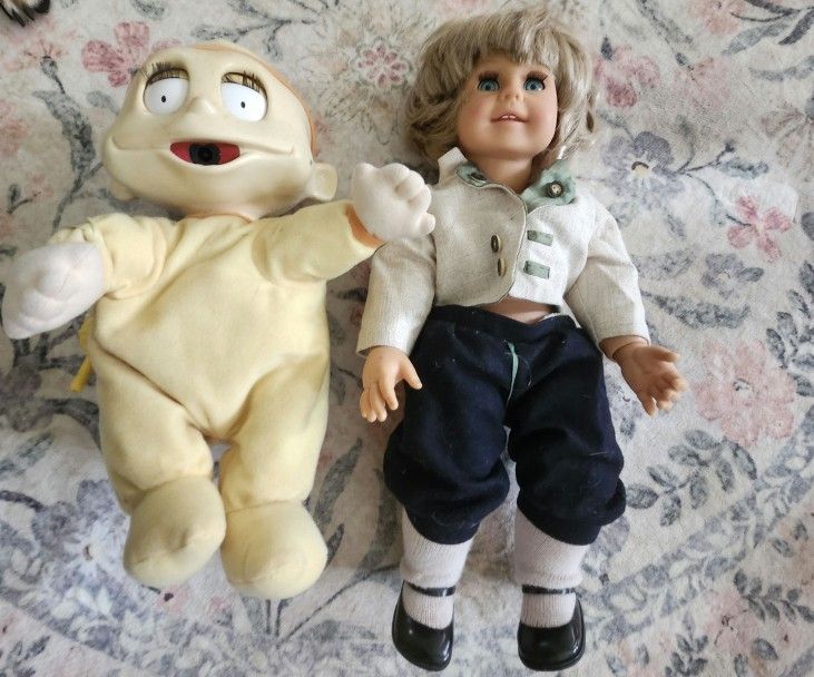 Vintage Dolls Set Tommy Pickles