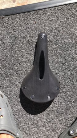 Brooks Bicycle Saddle with Center Cutout