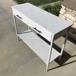 Small table with drawers
