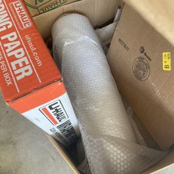 Free Moving Boxes and Bubble Wrap 