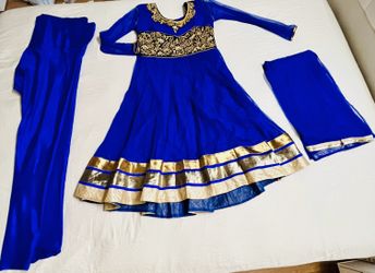 Blue Salwar Kameez