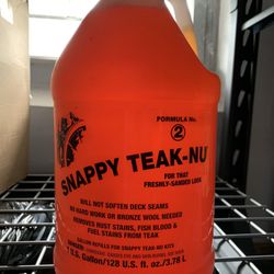 Snappy Teak Nu Part 2 Cleaning Neutralizer Gallon