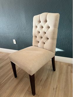 Beige Dining / Accent chair